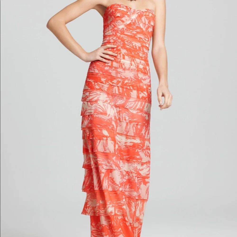 🍍 BCBG Erika coral reef dress - Picture 2 of 14